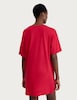 image 3 of F&F Pure Cotton Lovers Club Heart Print Nightdress in Multi Red