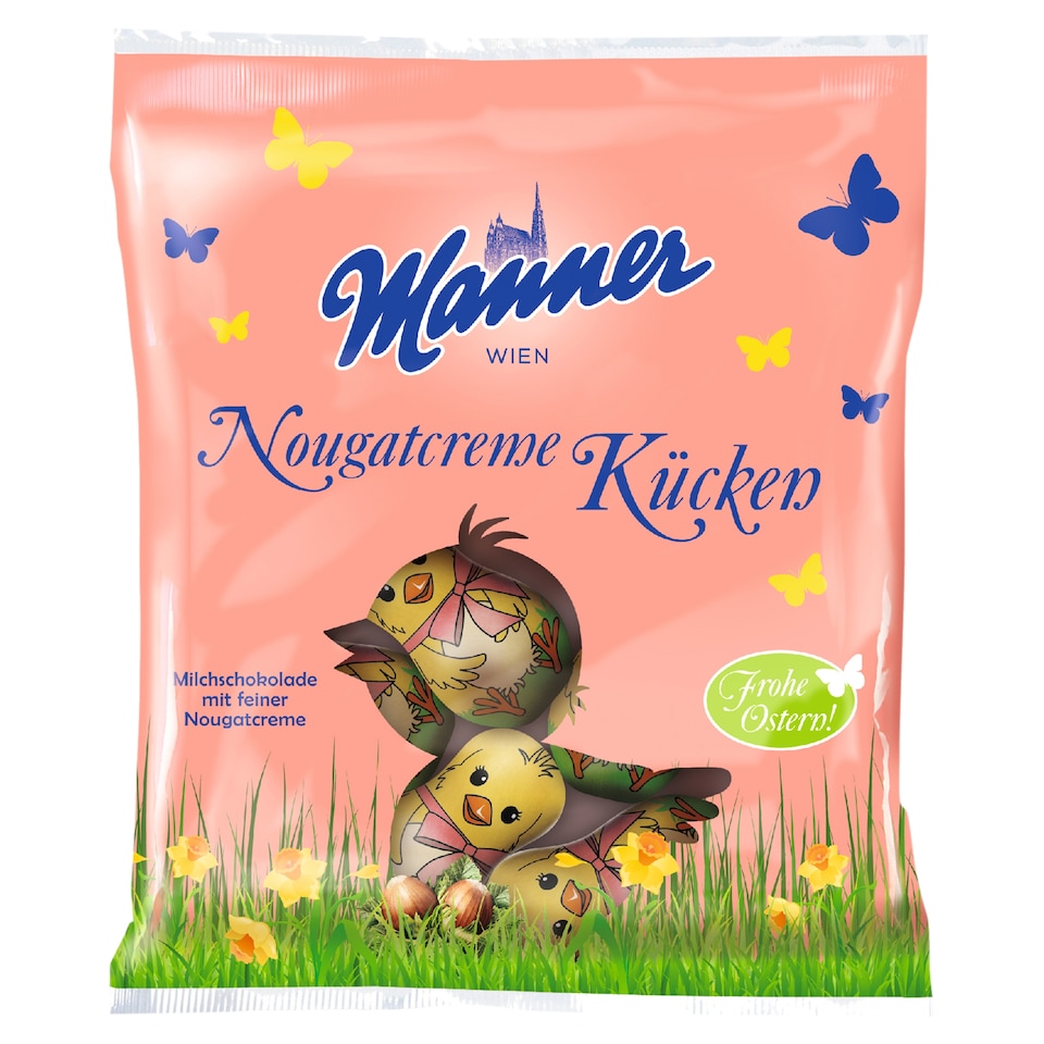 Manner Milk Chocolate Filled with Nougat Cream 75g