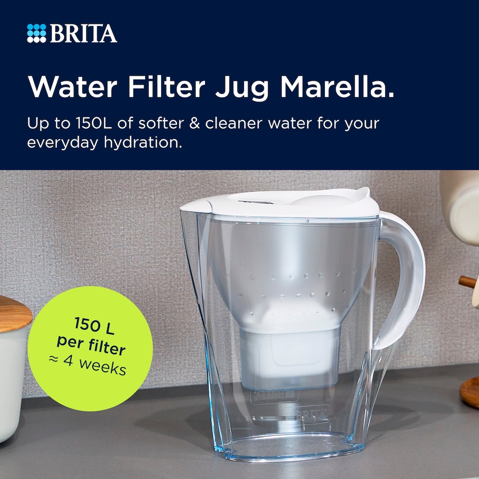 image 1 of Brita Maxtra Pro Marella Cool Blue Filter Jug 2.4L