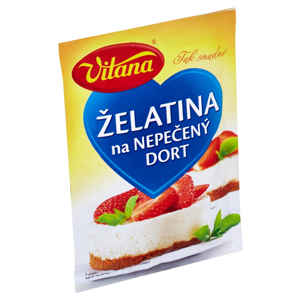 Vitana Gelatin on a Non-baked Cake in Powder 50g