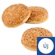 Teljes kiőrlésű hamburger buci kiolvasztott 90 g  1. kép
