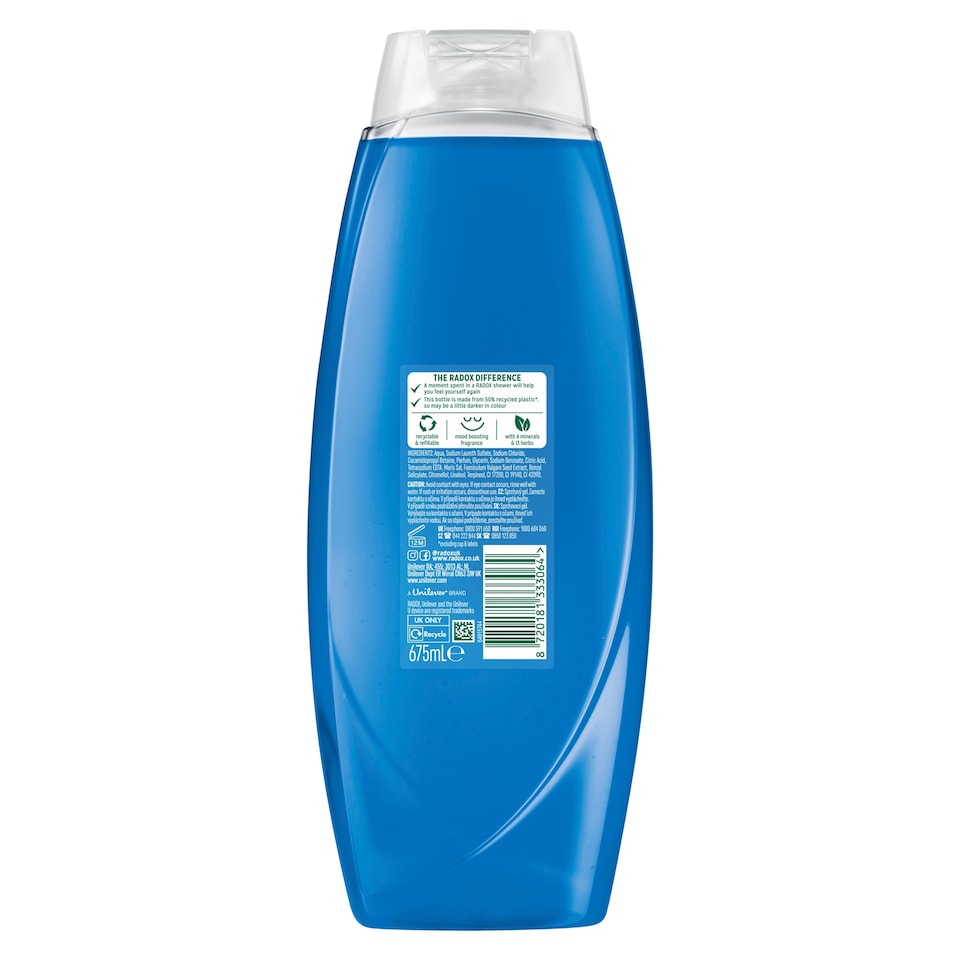 image 1 of Radx/Mt Feel Awake Shower Gel And Shampoo 675Ml