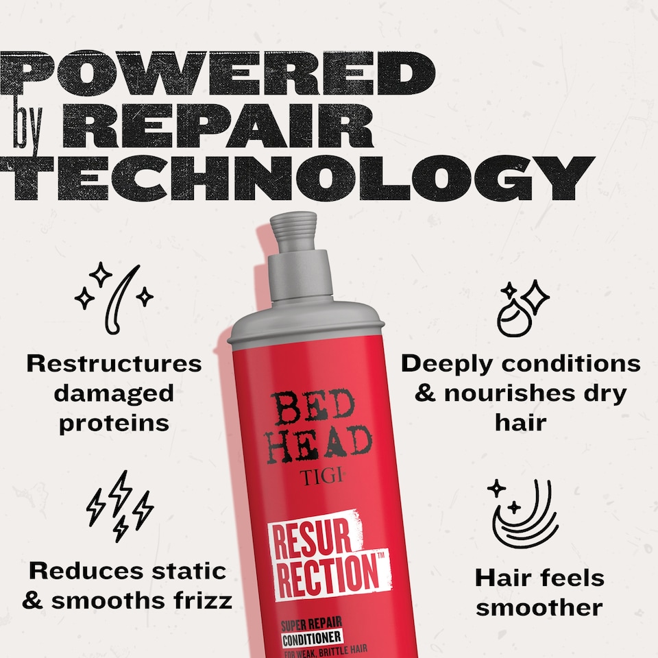 image 1 of Bed Head Tigi Resurrection Conditioner 400Ml