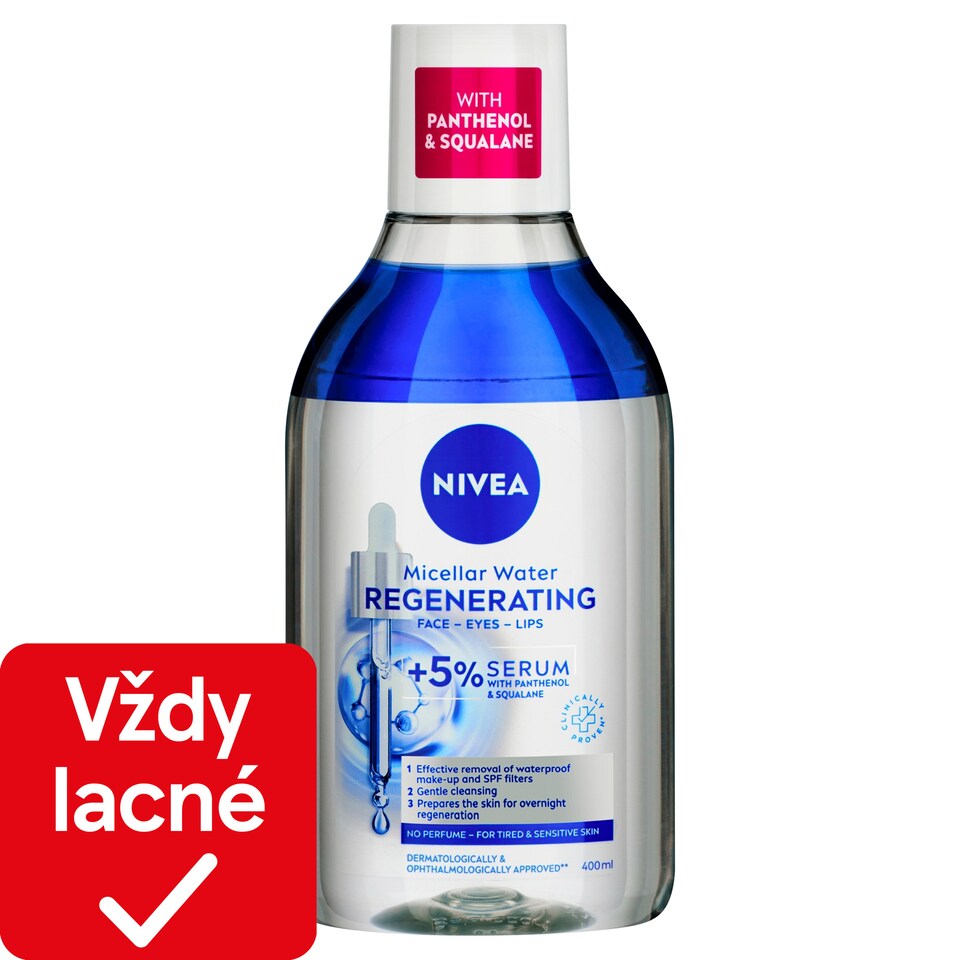 obrázok 1 z Nivea Regenerating Dvojfázová regeneračná micelárna voda 400 ml