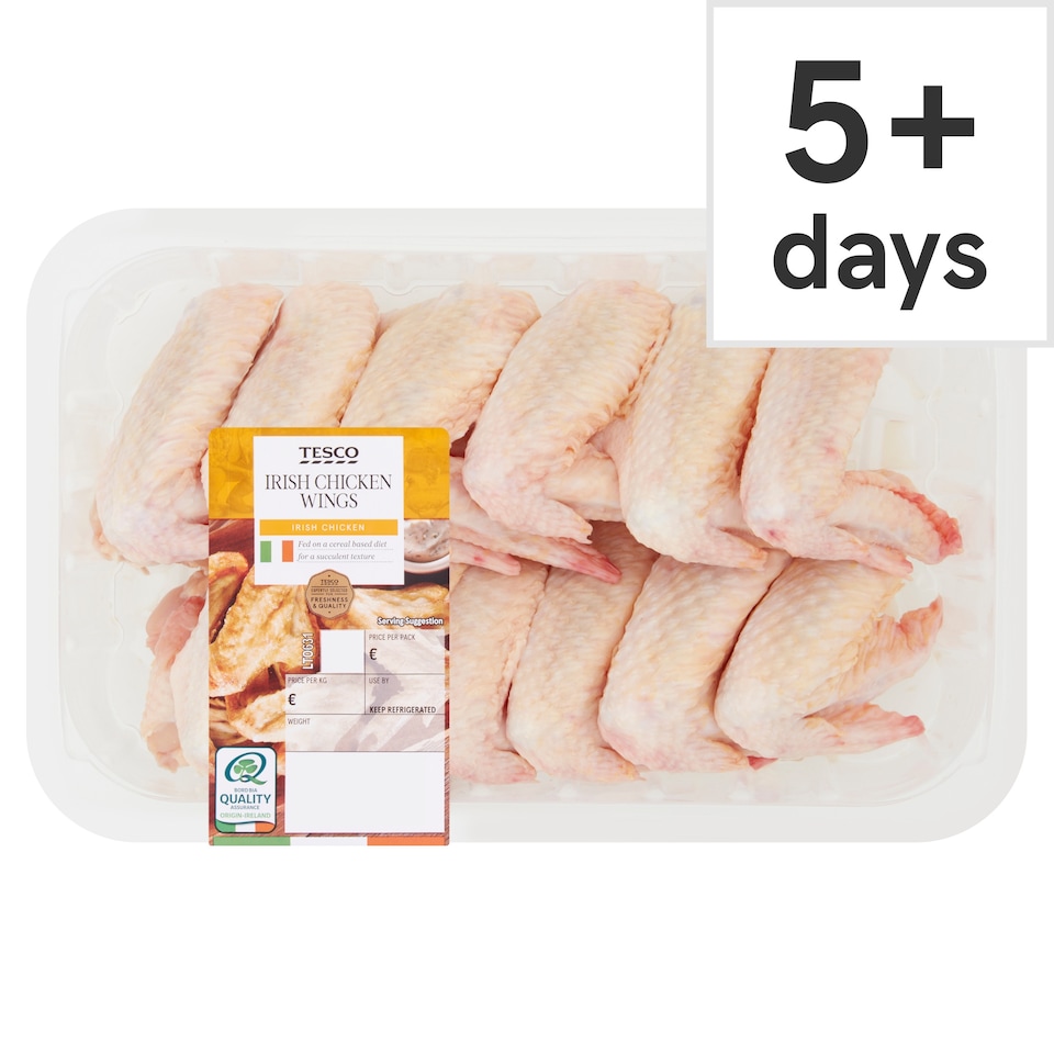Tesco Irish Chicken Wings 925G