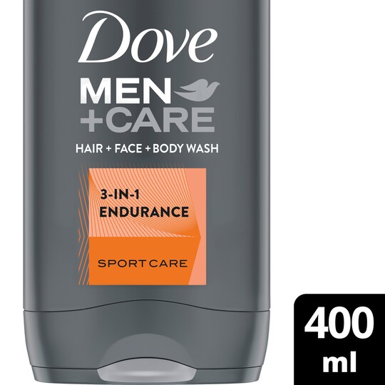 Dove Men+Care Sport 3In1 Shower Gel 400Ml Tesco Groceries