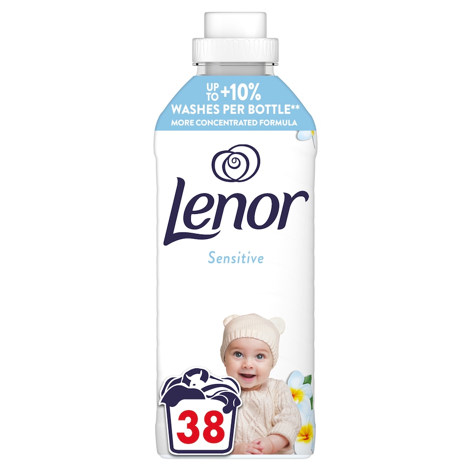 Lenor Textilöblítő 38 Mosáshoz, Sensitive 1. kép