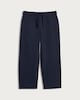 image 4 of F&F Boys Cotton Rich Wide Leg Drawstring Joggers in Blue