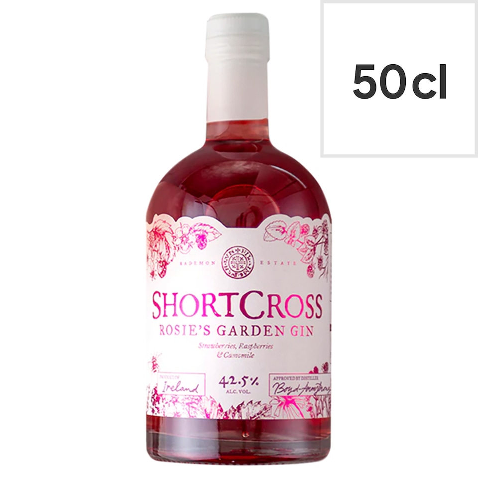Shortcross Rosie's Garden Gin 50Cl