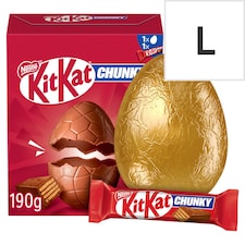 Kit Kat Chunky Milk Chocolate Large Easter Egg 190G