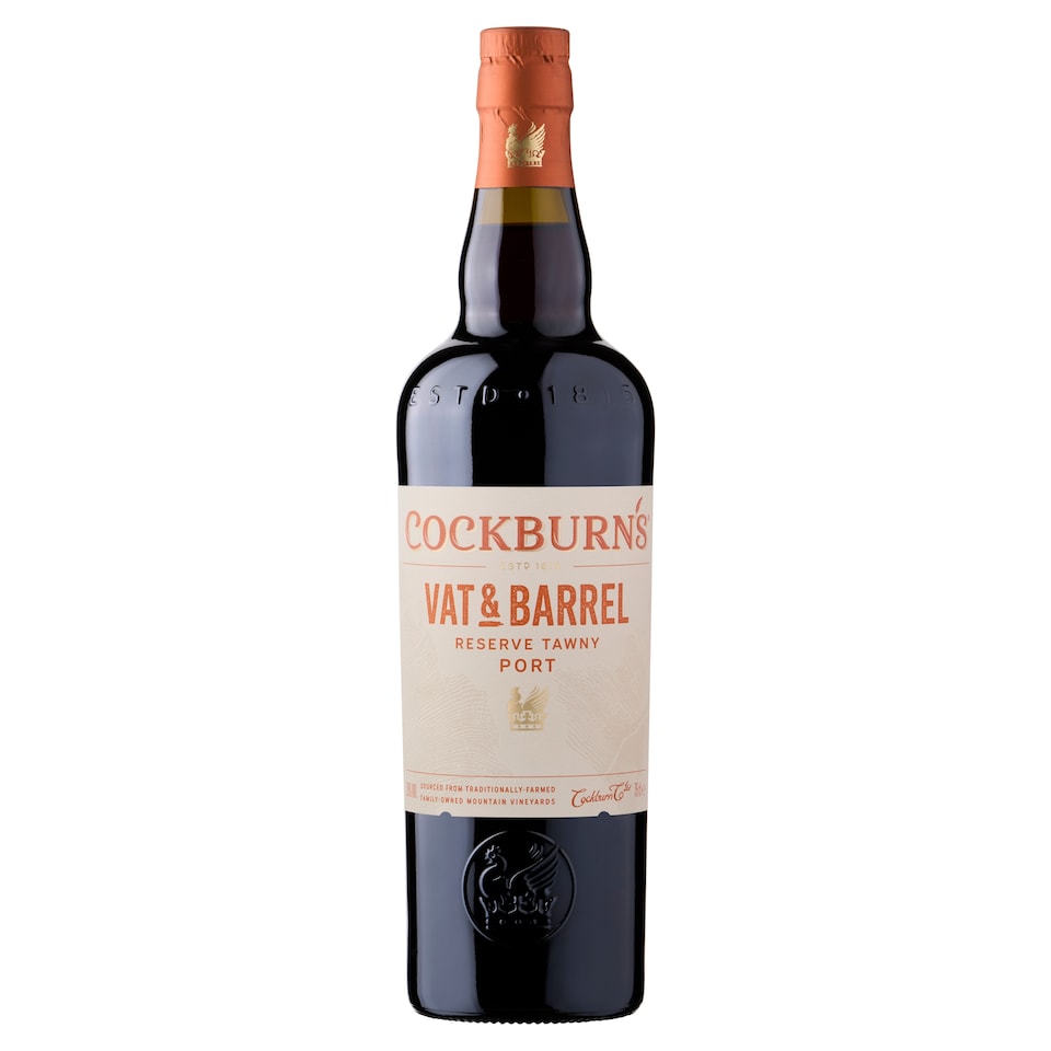 image 1 of Cockburn's Vat and Barrel reserve tawny port 75cl