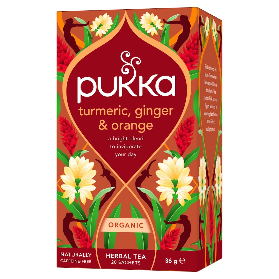 image 1 of Pukka Organic Turmeric Active 20 Tea Bags 36G