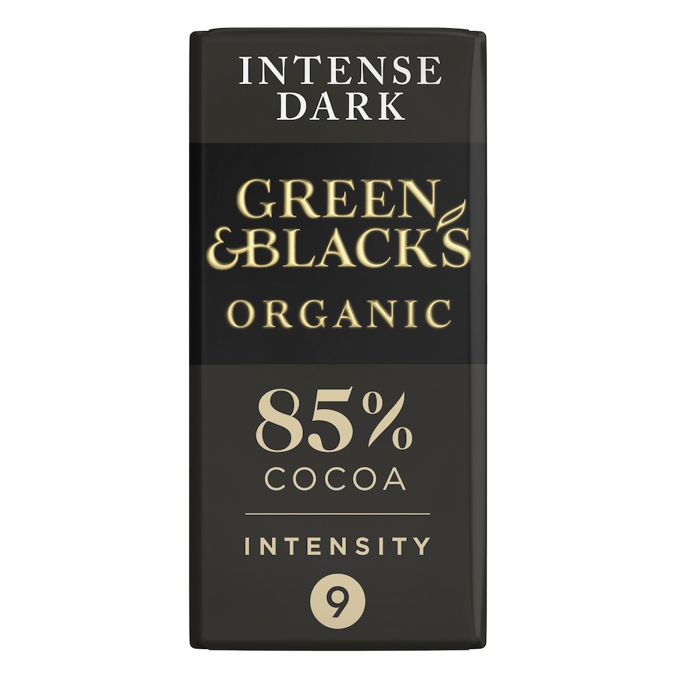 image 1 of Green & Black's Organic 85% Dark Chocolate Bar 90g