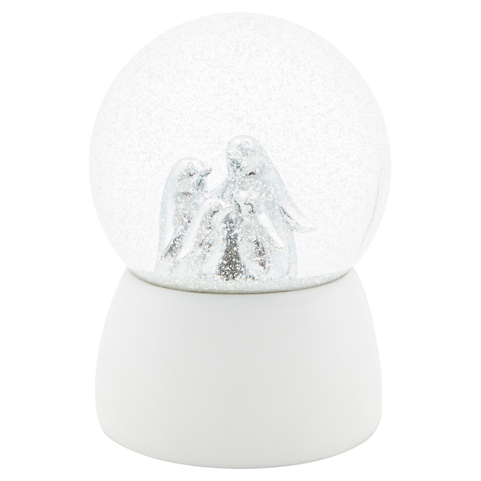 FROSTY Penguin SNOW GLOBE