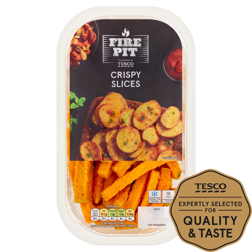 Tesco Crispy Sweet Potato Fries 300G