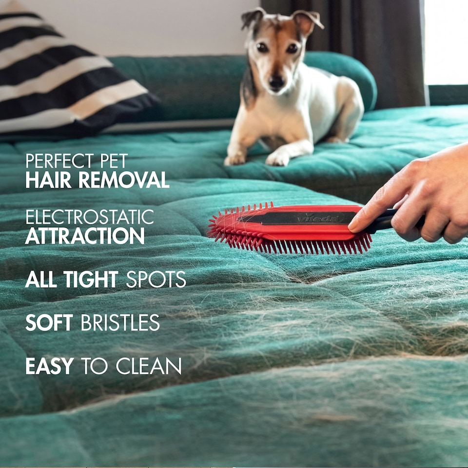 image 1 of VILEDA PET PRO ELECTROSTATIC BRUSH