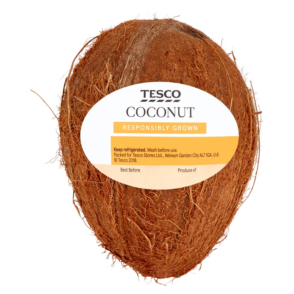 image 1 of Tesco Rainforest Alliance Coconut Each