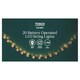 image 1 of TESCO MERRY CHRISTMAS WOODEN STRING BATTERY LIGHTS 
