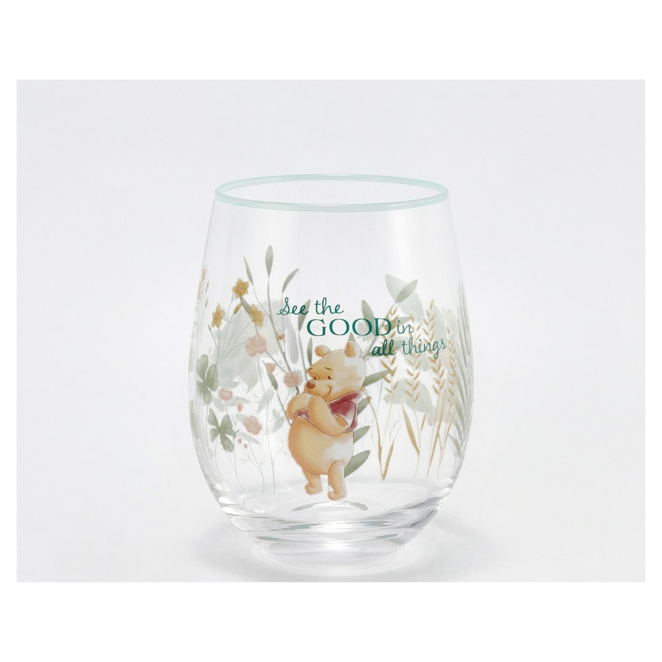 F&F Home Disney Winnie the Pooh Stemless Glass