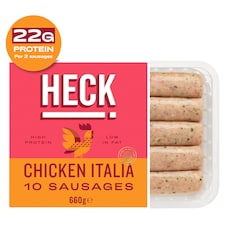 HECK! Chicken Italia 10 Sausages 660g