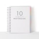 image 2 of Paperchase Rainbow A5 10 Subject Notebook