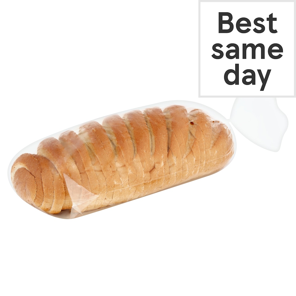 Tesco Crusty White Bloomer Sliced 800G