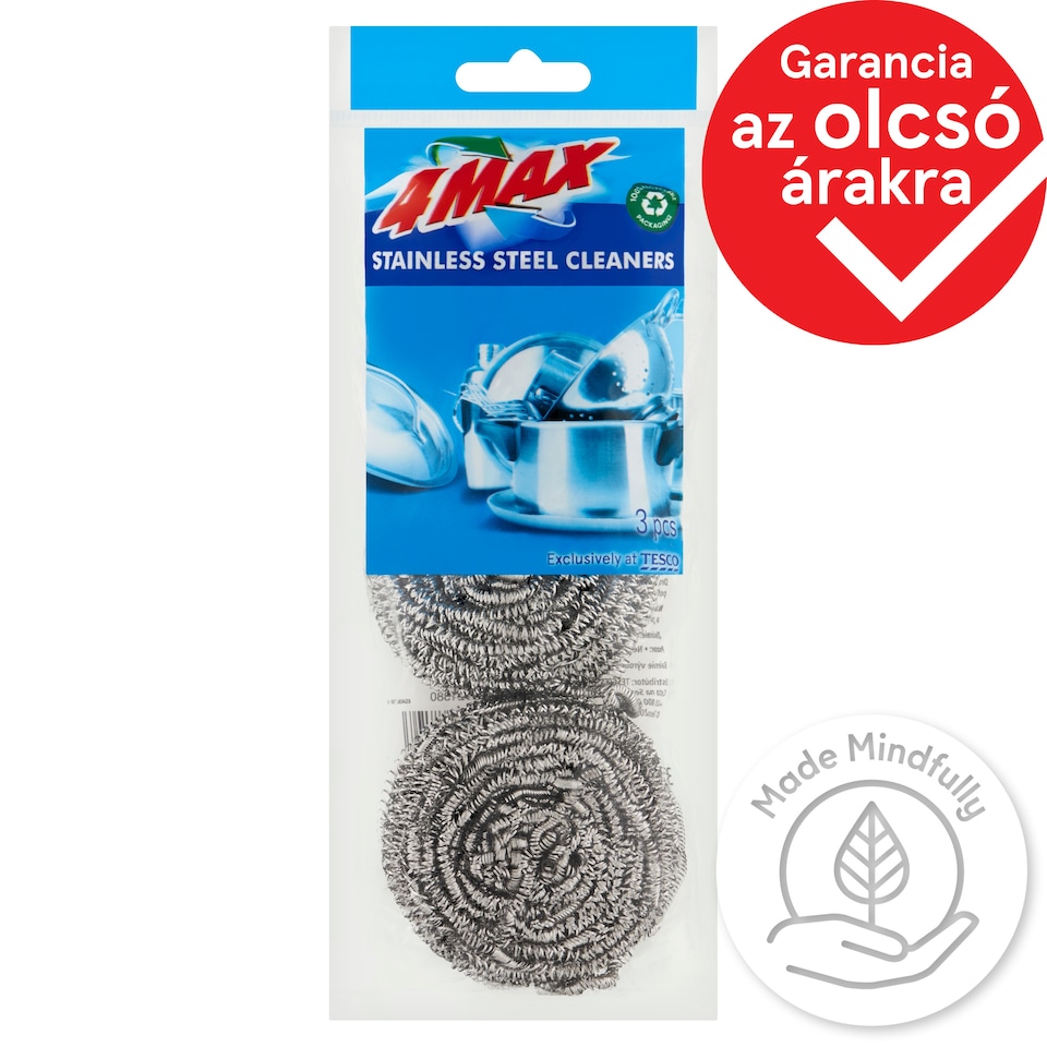 4MAX Stainless Steel Cleaners 3 pcs