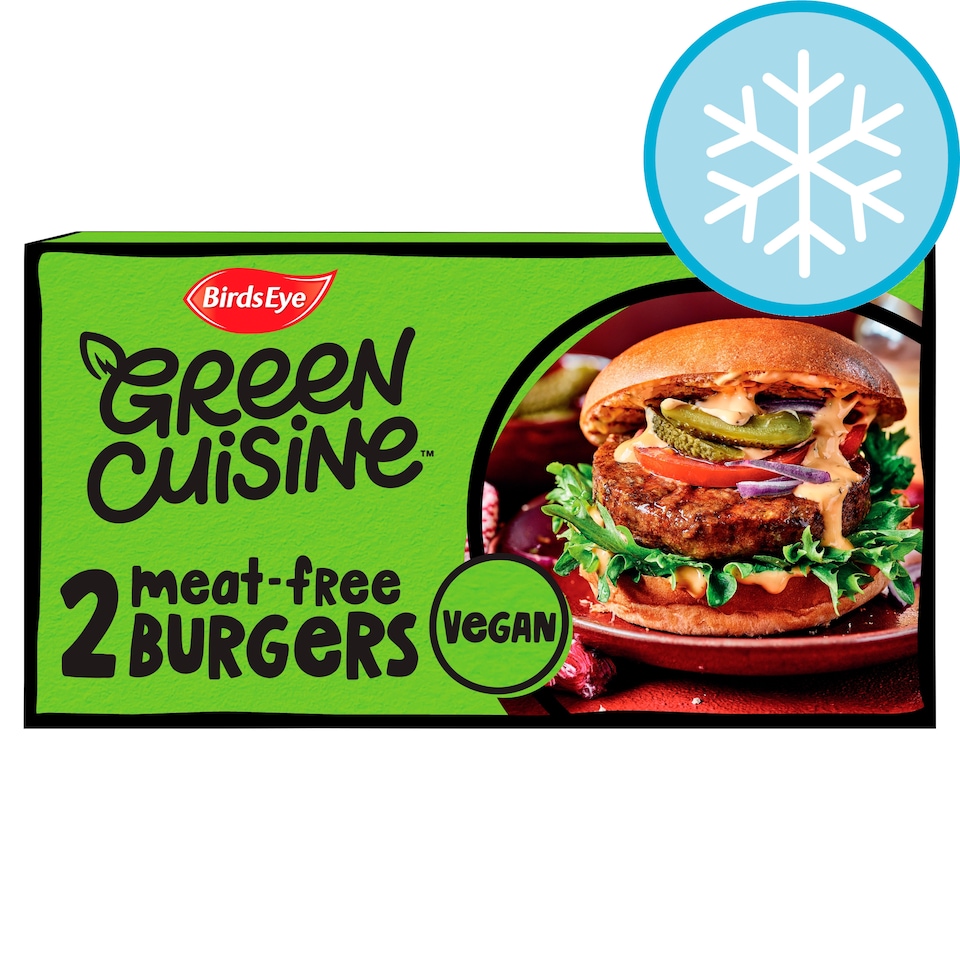 image 1 of Birds Eye Green Cuisine 2 Meat Free Burgers 200G