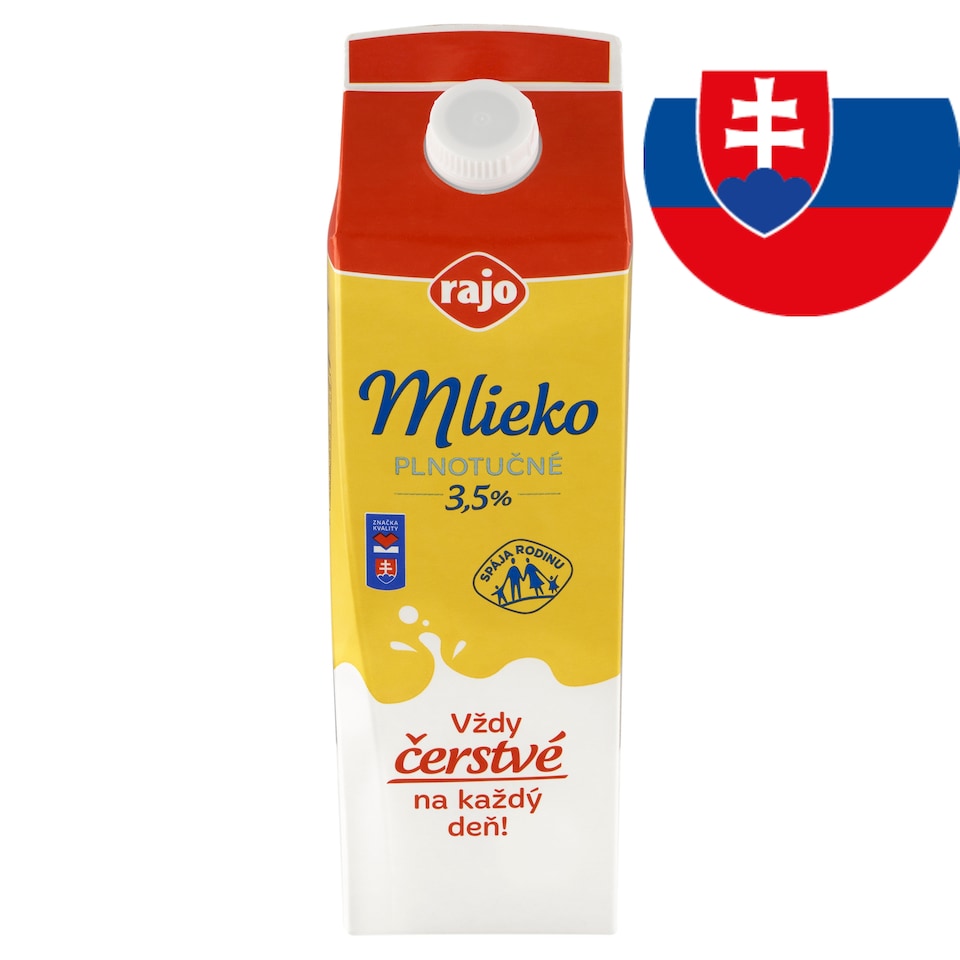image 1 of Rajo Whole Milk 3.5% 1 L