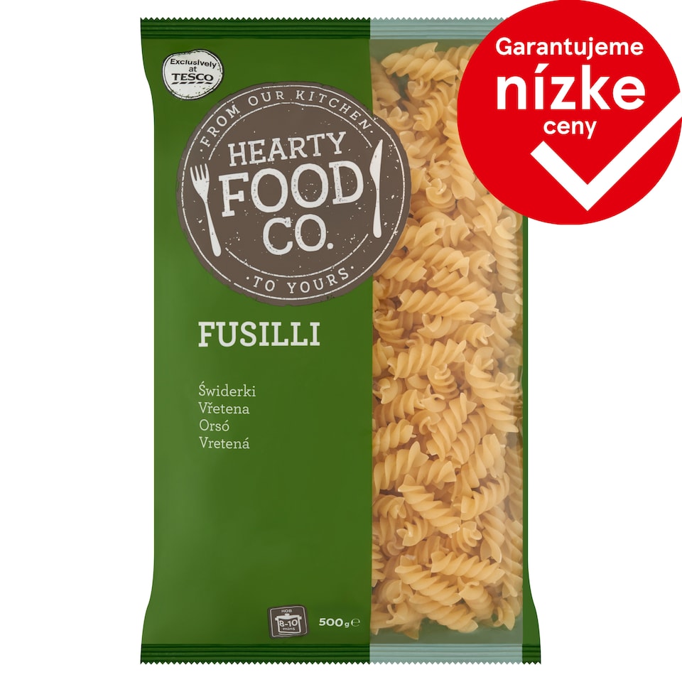 Hearty Food Co. Fusilli 500 g