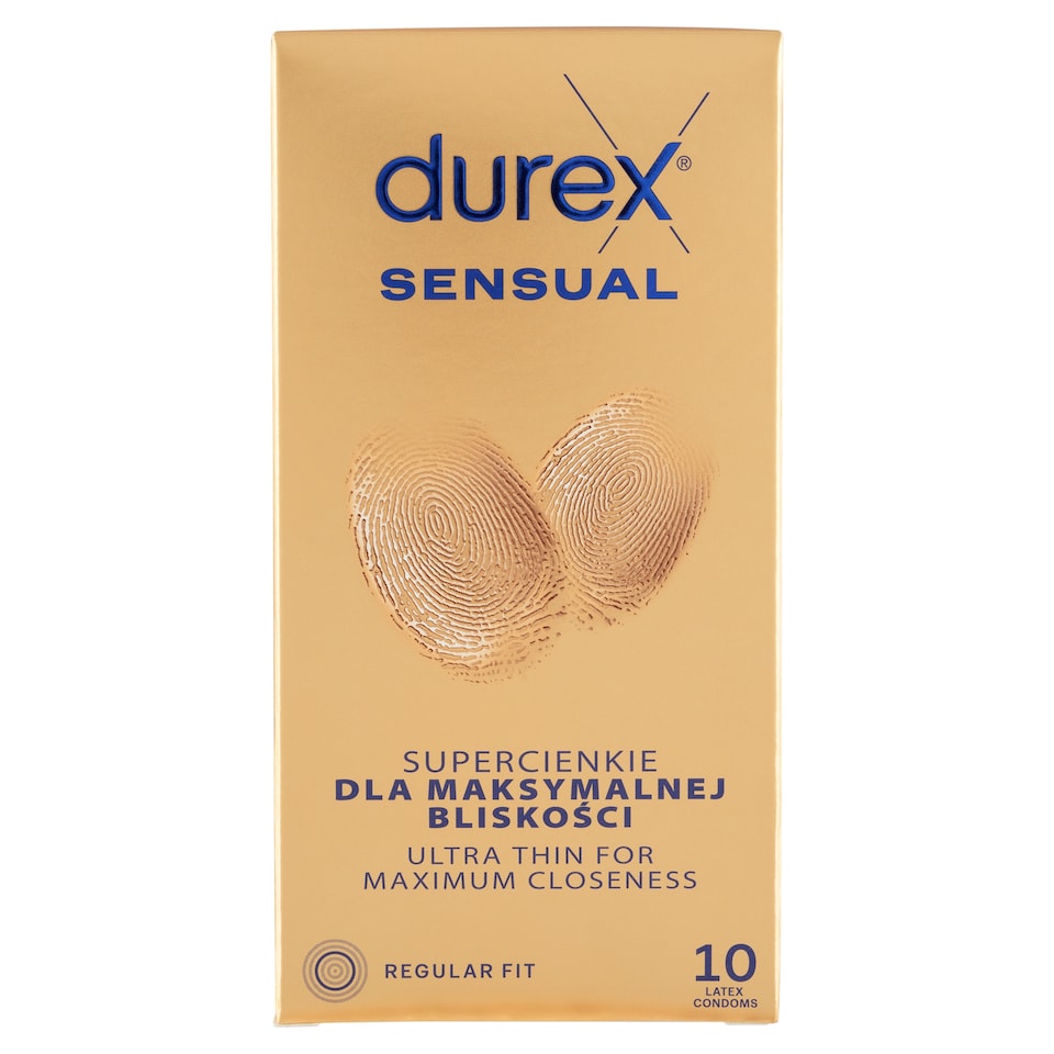 Obrázek 1 pro produkt Durex Sensual Regular Fit kondomy 10 ks