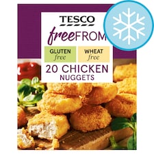 Tesco Free From Chicken Nuggets 20 Pack 400g