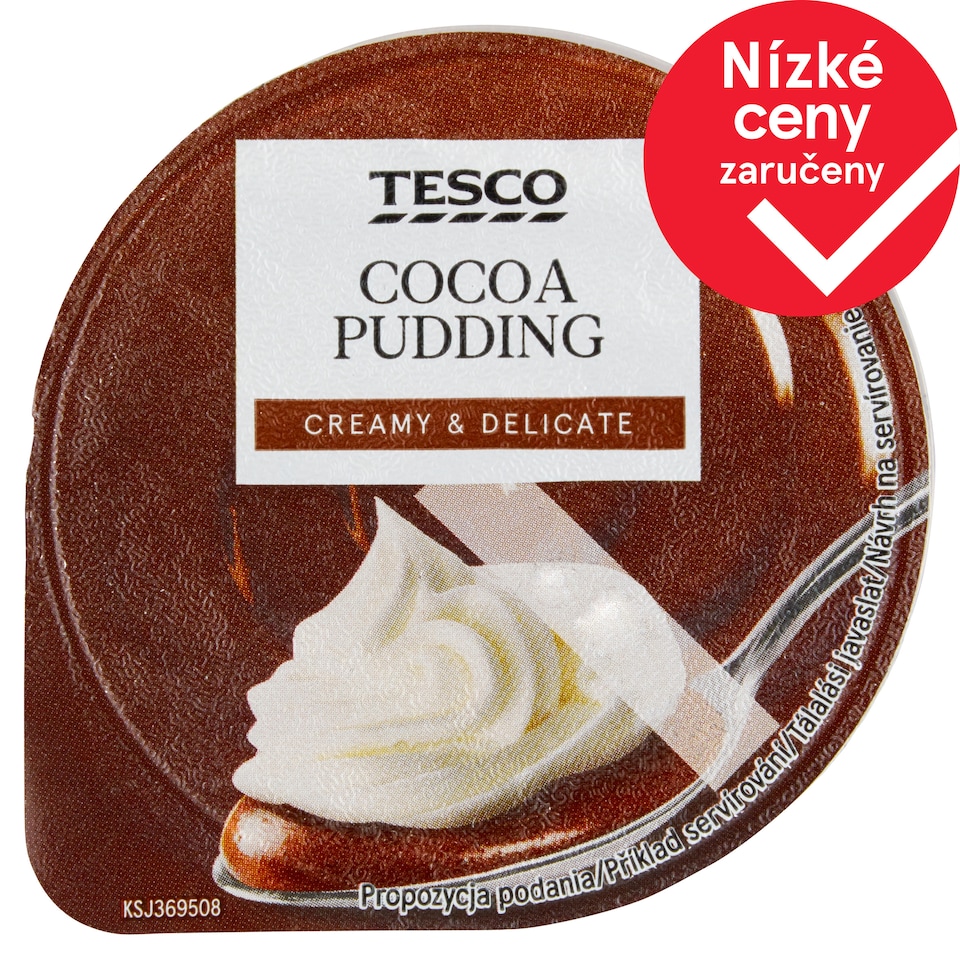 Tesco Dezert s kakaovou příchutí se šlehačkou 200g