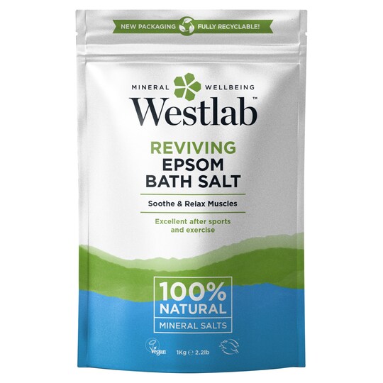 Westlab 100 Pure Epsom Salts 1Kg Tesco Groceries