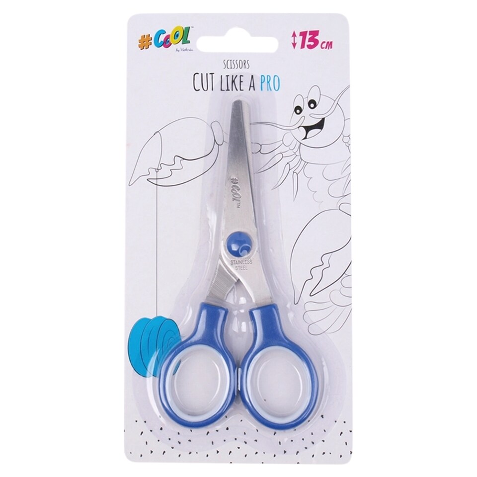 Cool by Victoria Cut Like A Pro Scissors for Kids 13 cm