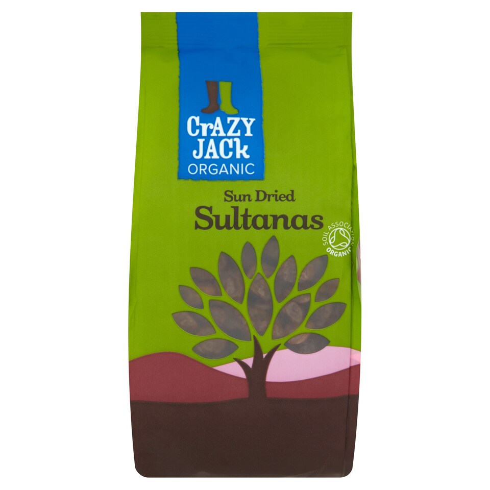 image 1 of Crazy Jack Organic Dried Sultanas 375G
