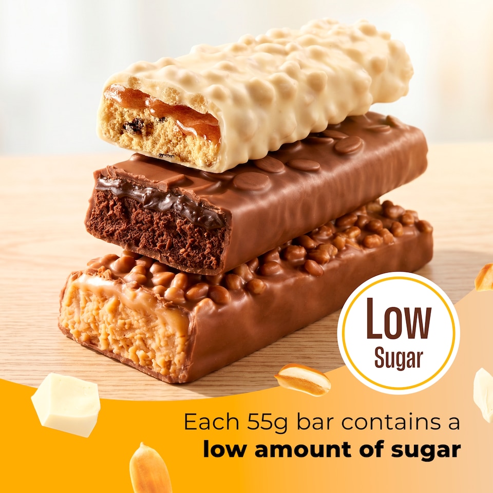 image 1 of Fulfil White Chocolate Peanut & Caramel Vitamin Protein Bar 55G