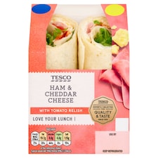Tesco Ham and Cheddar Cheese Wrap