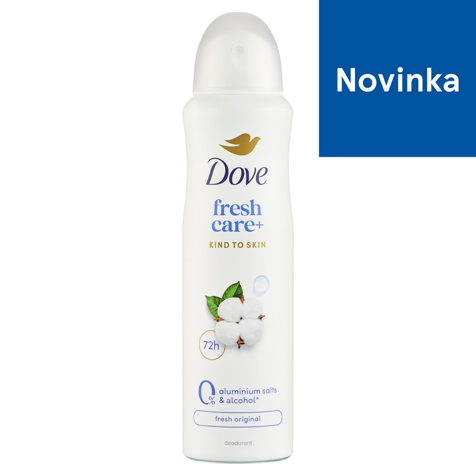 obrázok 1 z Dove 0% Fresh Original dezodorant sprej 150 ml