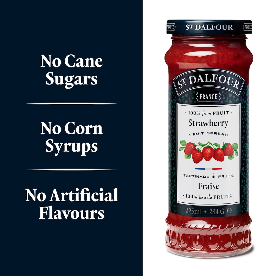 image 1 of St Dalfour Strawberry Fruit Spread 284G