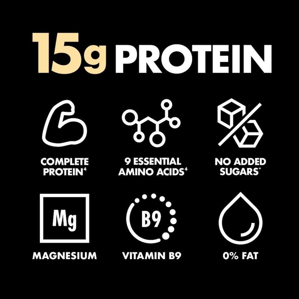 image 1 of GetPro 15g Vanilla High Protein Yoghurt 160g