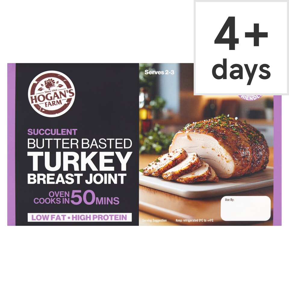 Hogans Farm Butter Basted Turkey Joint 490g
