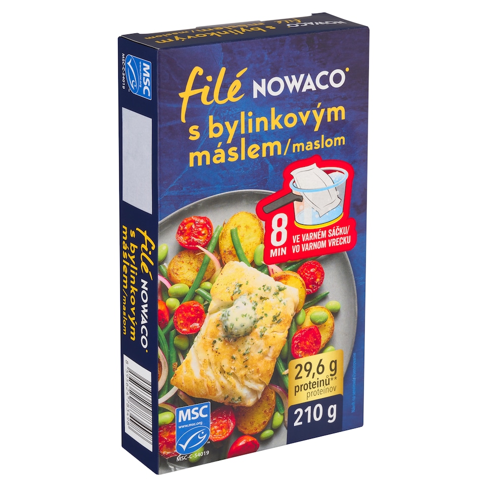 Obrázek 1 pro produkt Nowaco Filé s bylinkovým máslem 210g