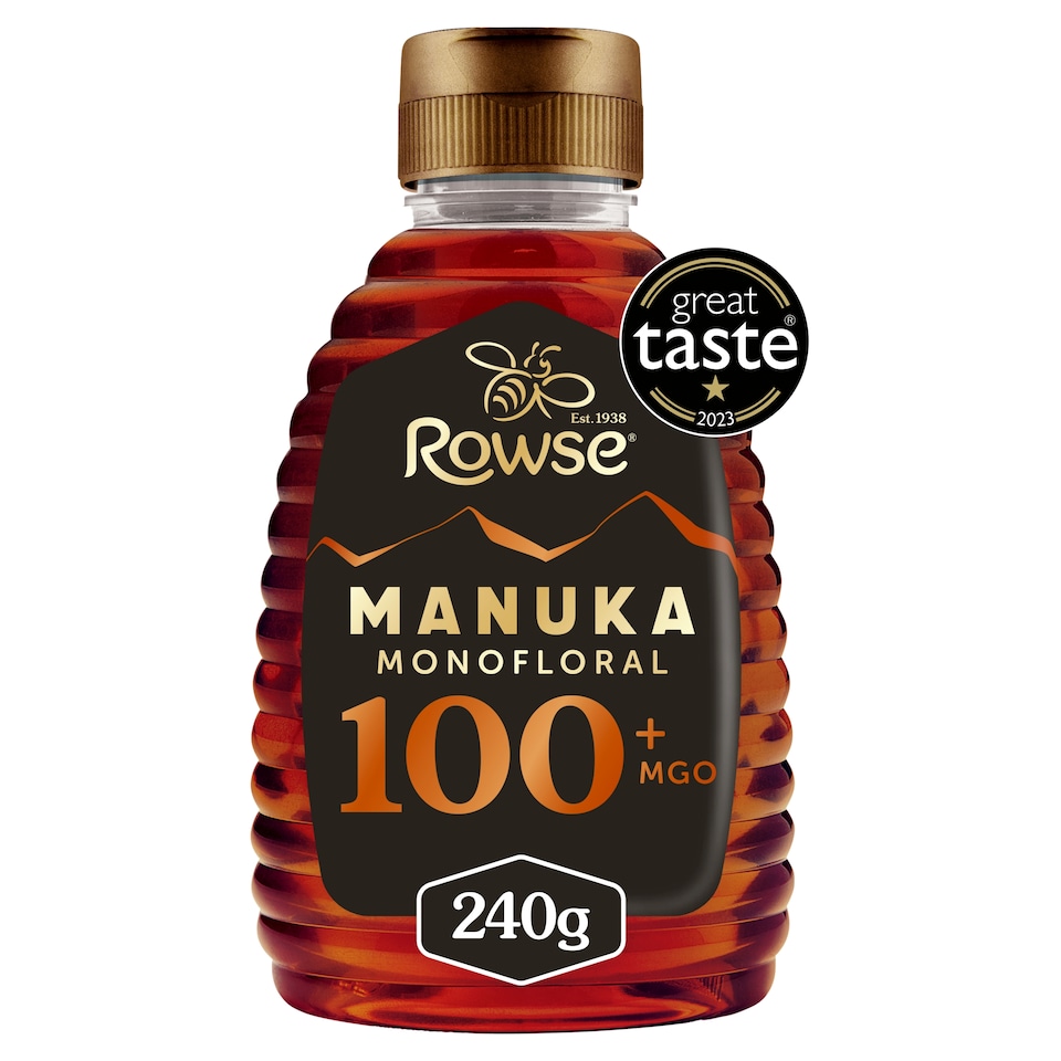 Rowse Squeezy Manuka Honey 100+ MGO 240g