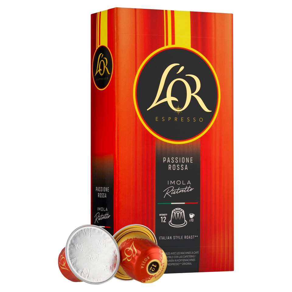 Obrázek 1 pro produkt L'OR Espresso Imola Ristretto pražená mletá káva v kapslích 10 ks 52g