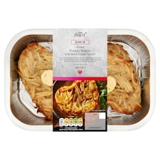 Tesco Finest Golden Potato Rostis With Black Pepper Butter Melts 300g