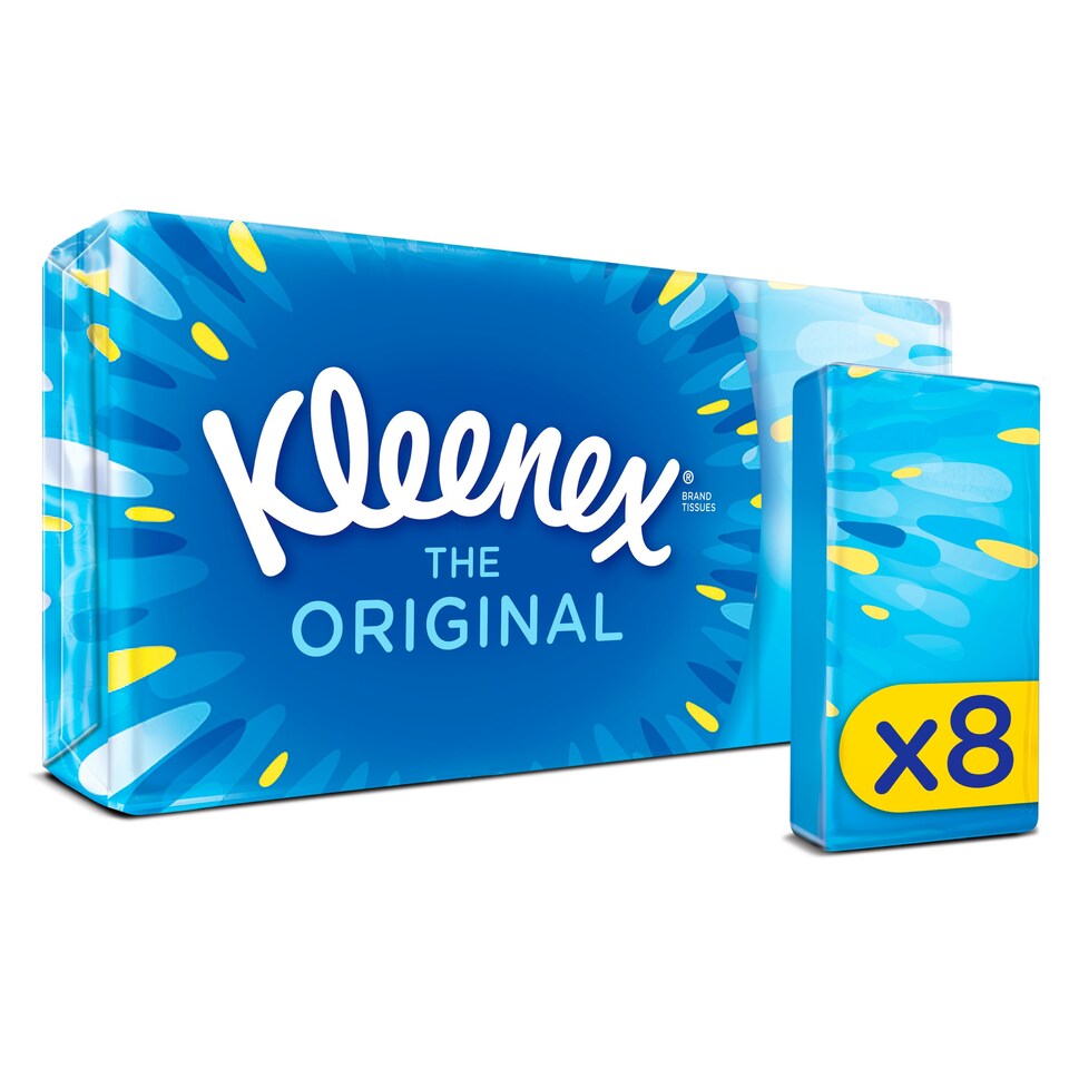 Kleenex Tissues 8 Pocket Pack