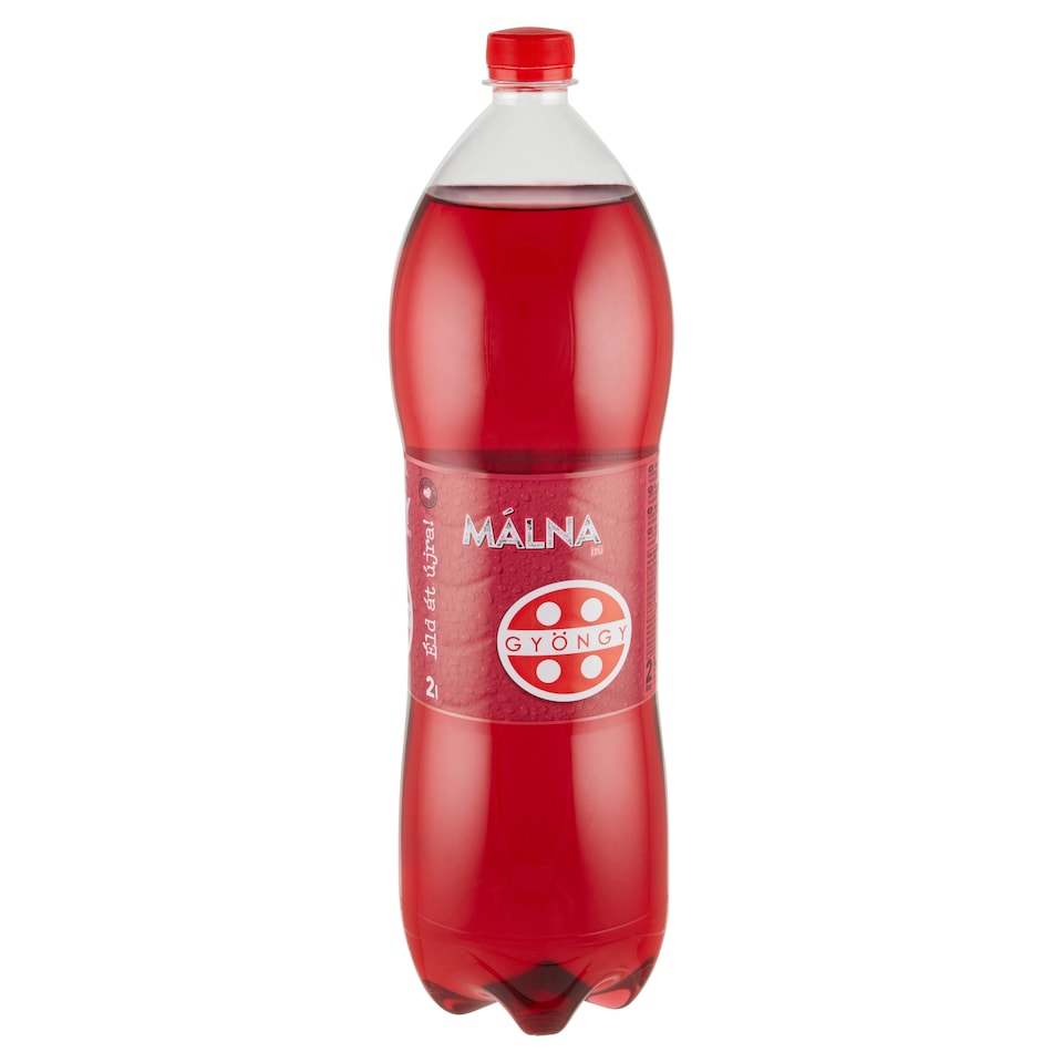 image 1 of Gyöngy Raspberry Flavoured Energy-Free Carbonated Soft Drink with Sweeteners 2 l