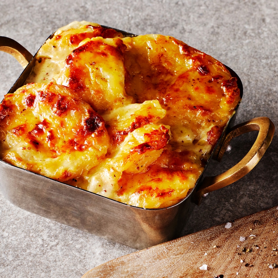 image 1 of Tesco Finest Rarebit Dauphinoise Potatoes 400g