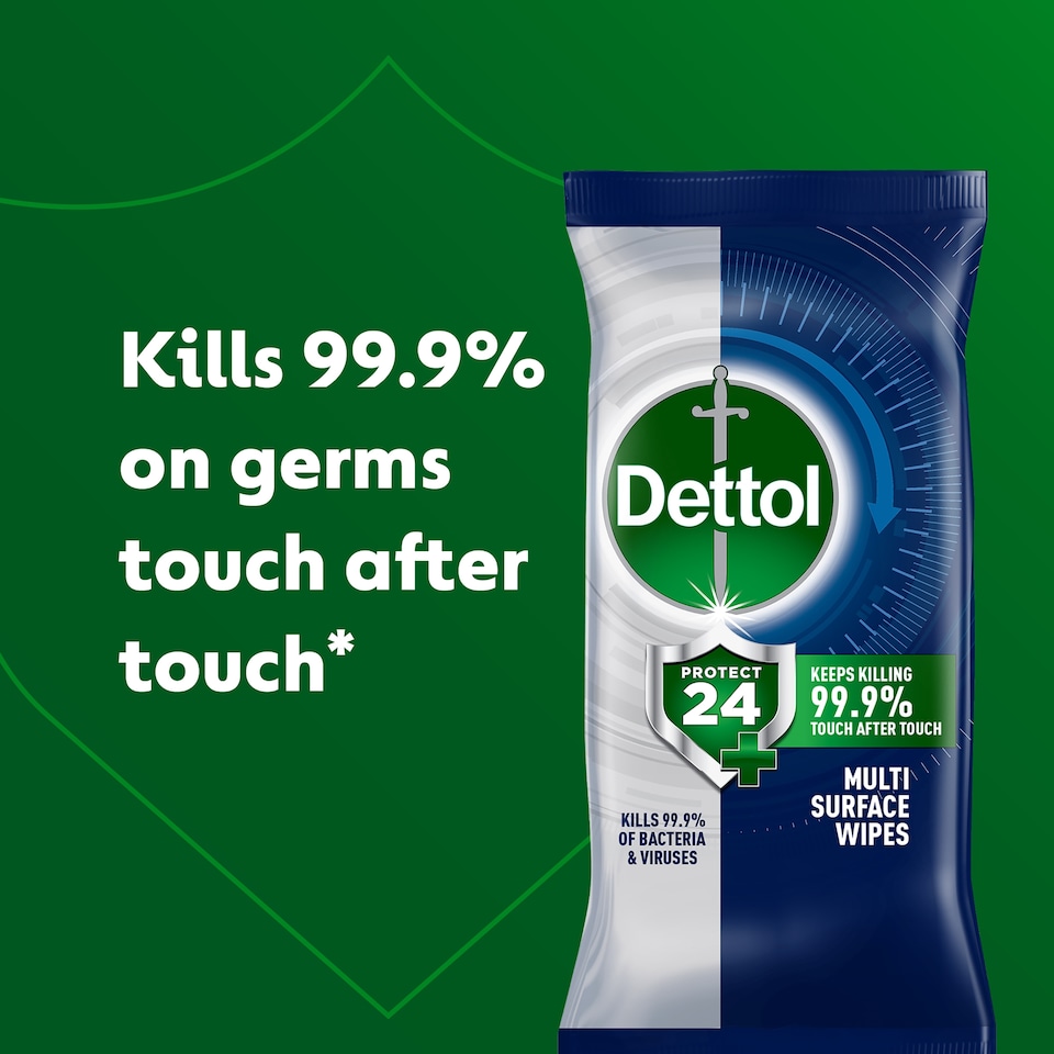 image 1 of Dettol Antibacterial Multi-Surface Wipes - Ocean Fresh 50 Pack